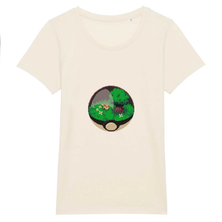 T-shirt 100% Coton Bio - HomeBall - Femme