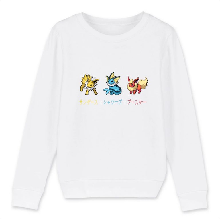 Sweat-shirt Bio - Eevolution Gen 1 - Enfant