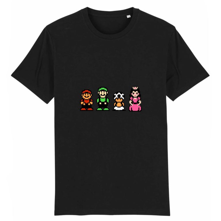 T-shirt 100% Coton Bio - Mario Bros. 2 - Homme