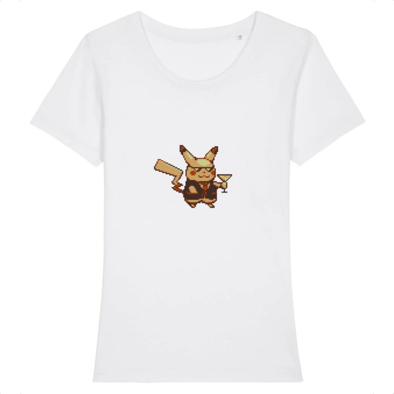 T-shirt 100% Coton Bio - Classy Pika - Femme