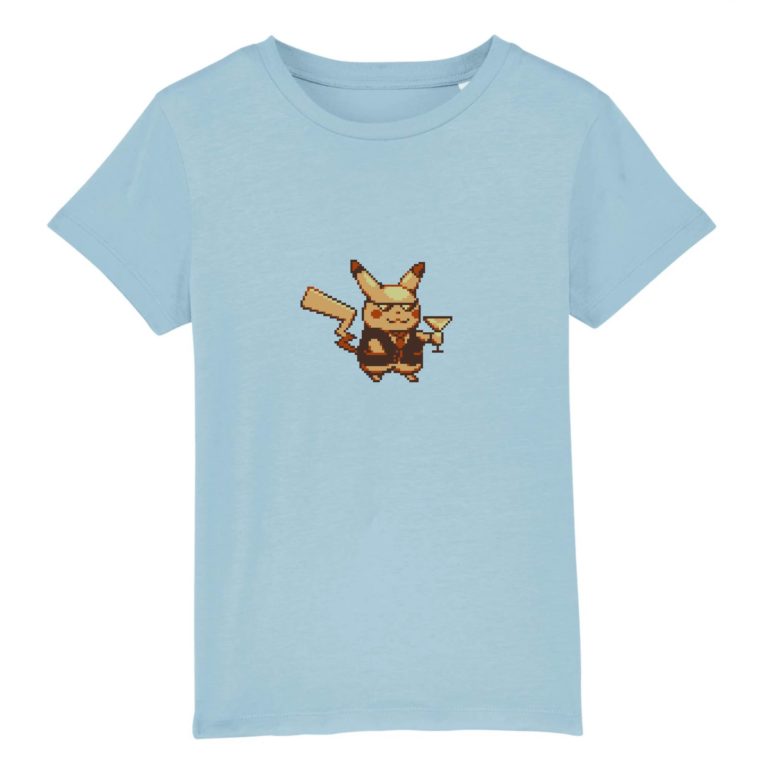 T-shirt 100% Coton Bio - Classy Pika - Enfant