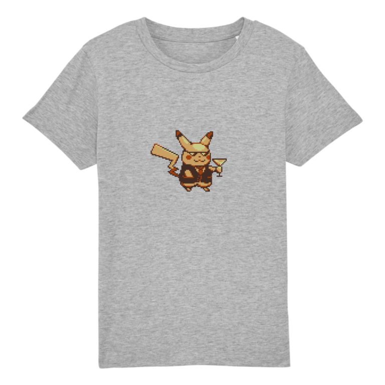 T-shirt 100% Coton Bio - Classy Pika - Enfant