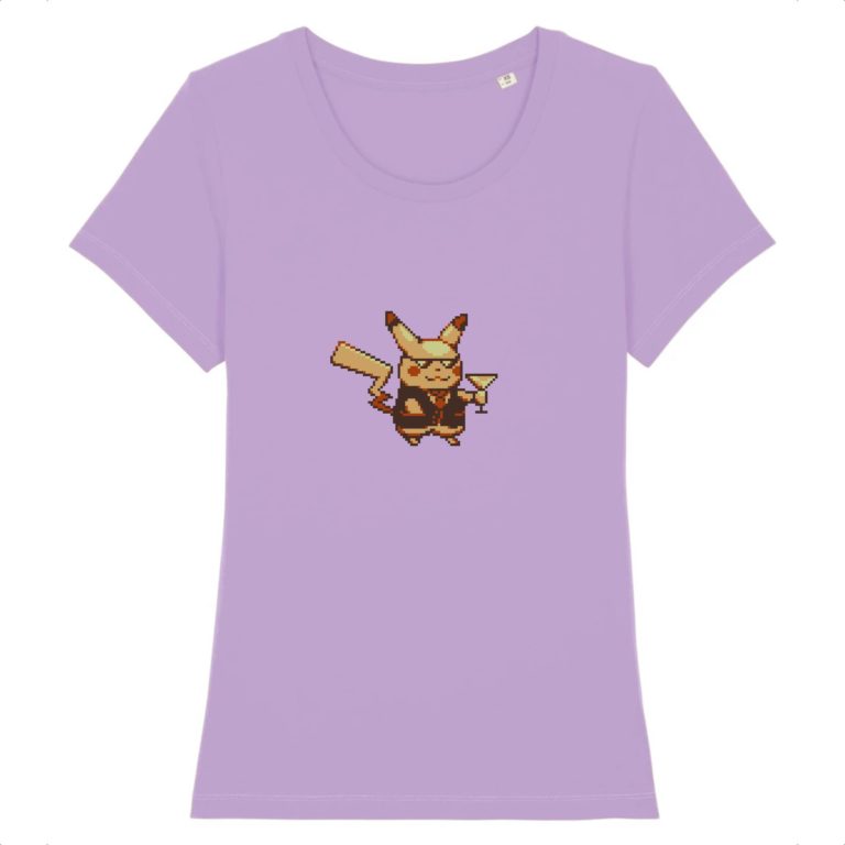 T-shirt 100% Coton Bio - Classy Pika - Femme