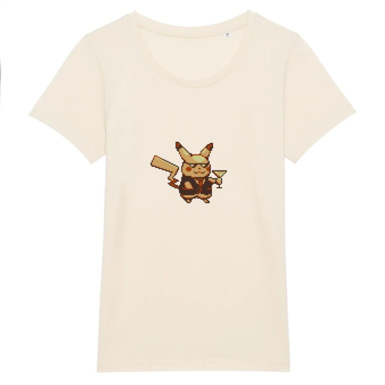 T-shirt 100% Coton Bio - Classy Pika - Femme