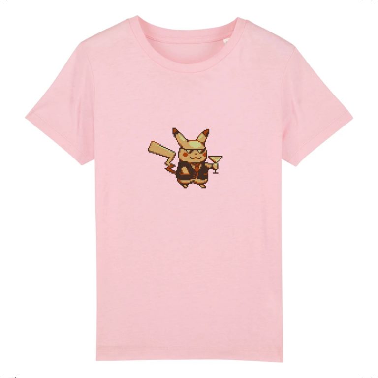 T-shirt 100% Coton Bio - Classy Pika - Enfant