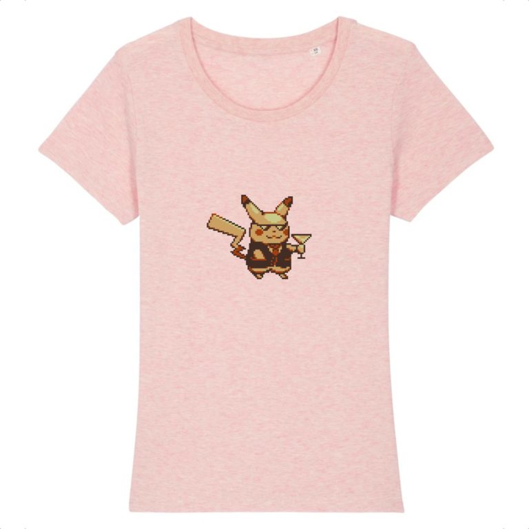 T-shirt 100% Coton Bio - Classy Pika - Femme