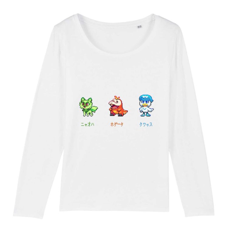 T-shirt manches longues 100% Coton Bio - Gen 9 Starter 1 - Femme