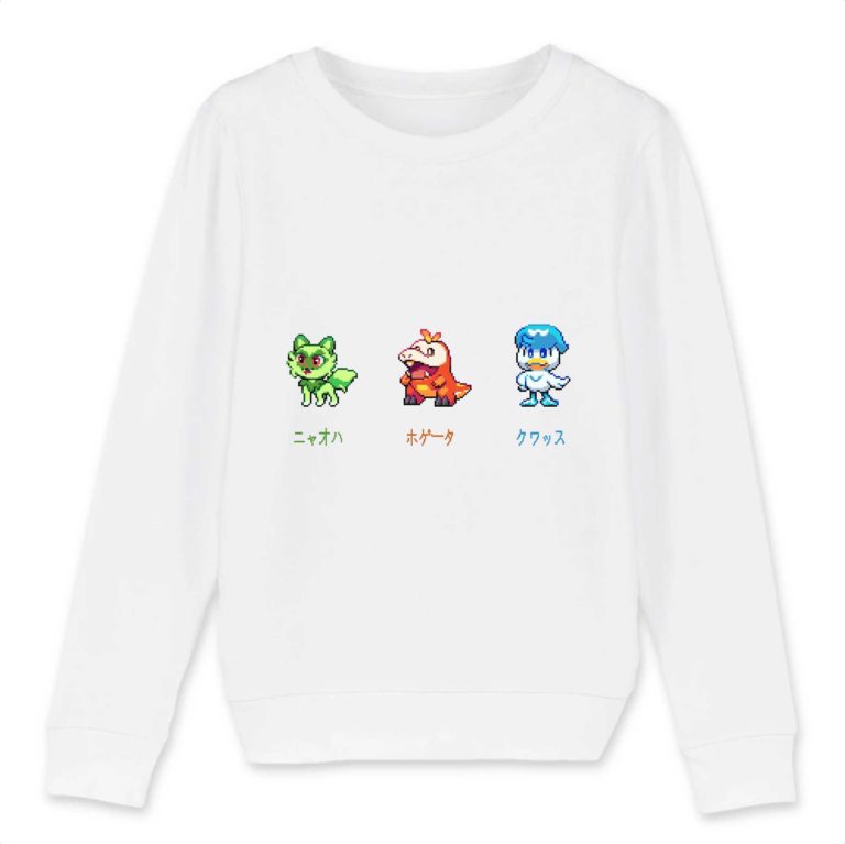 Sweat-shirt Bio - Gen 9 Starter 1 - Enfant