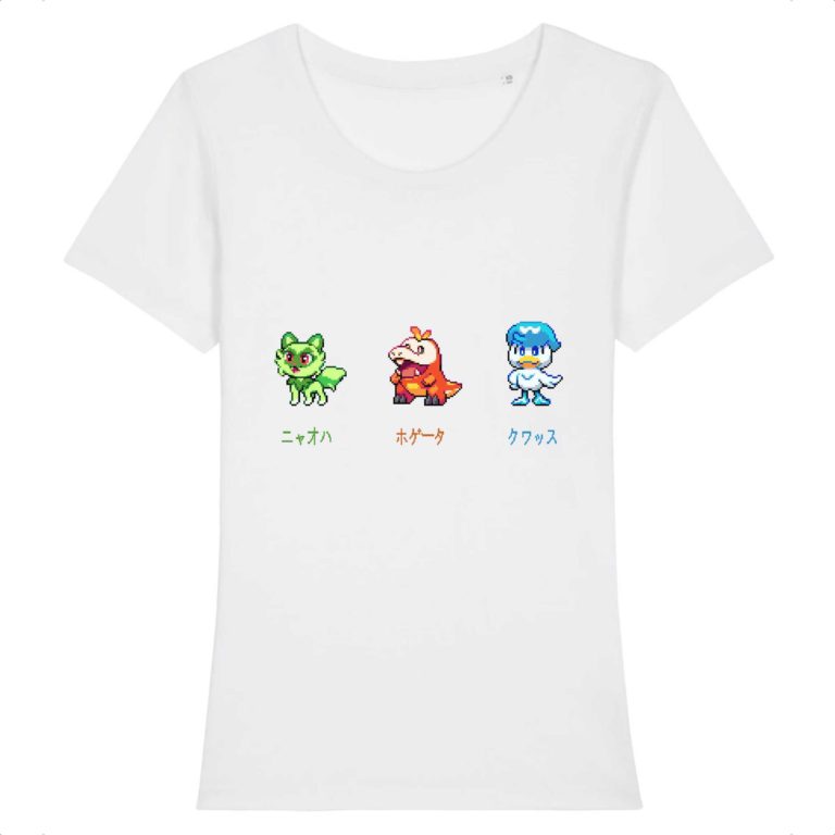 T-shirt 100% Coton Bio - Gen 9 Starter 1 - Femme