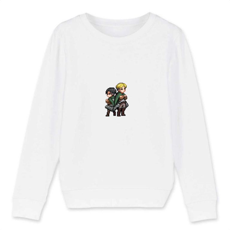 Sweat-shirt Bio - Livai x Erwin - Enfant