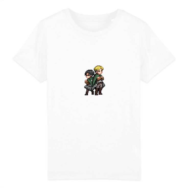 T-shirt 100% Coton Bio - Livai x Erwin - Enfant