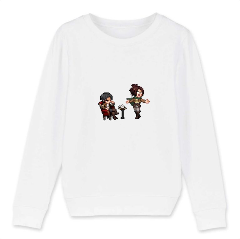 Sweat-shirt Bio - Livai x Hange - Enfant