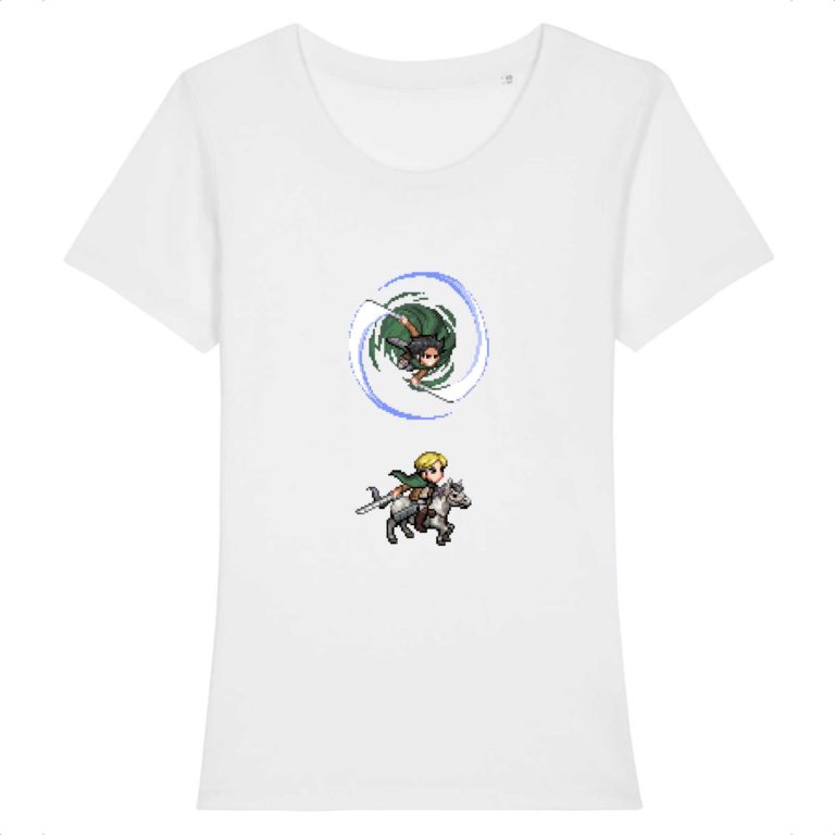 T-shirt 100% Coton Bio - Erwin x Livai - Femme