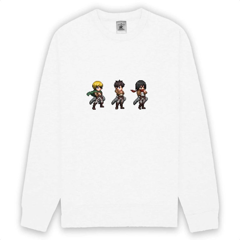 Sweat-shirt - Armin x Eren x Mikasa - Unisexe