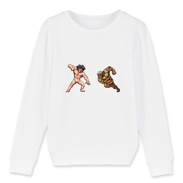 Sweat-shirt Bio - Eren vs Reiner - Enfant