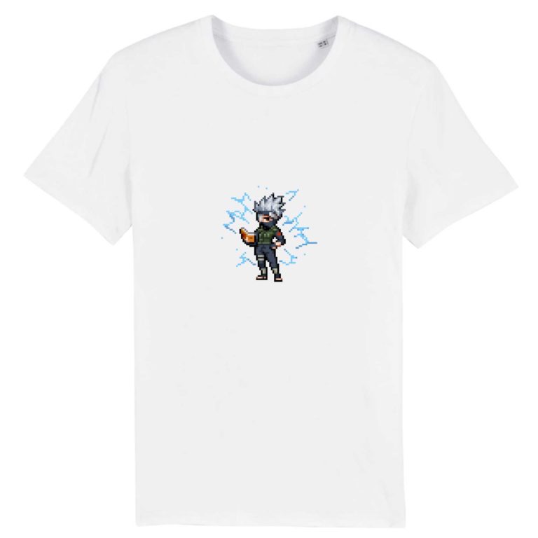 T-shirt 100% Coton Bio - Kakashi Lightning - Homme