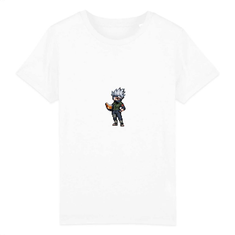 T-shirt 100% Coton Bio - Kakashi - Enfant