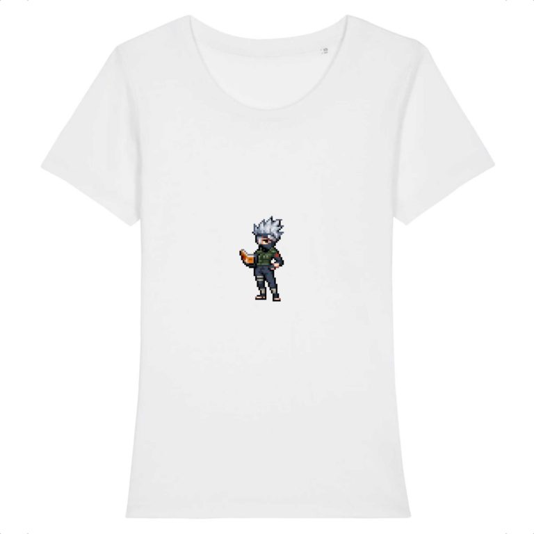 T-shirt 100% Coton Bio - Kakashi - Femme