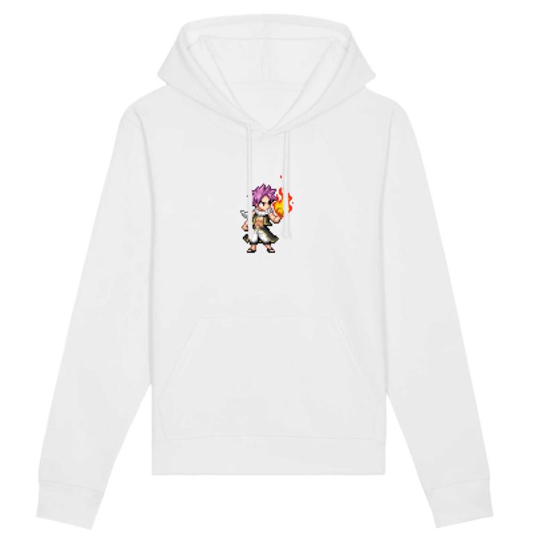 Sweat à capuche Bio - Natsu Fireball - Unisexe