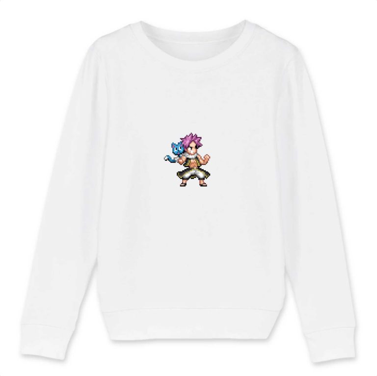 Sweat-shirt Bio - Natsu and Happy - Enfant