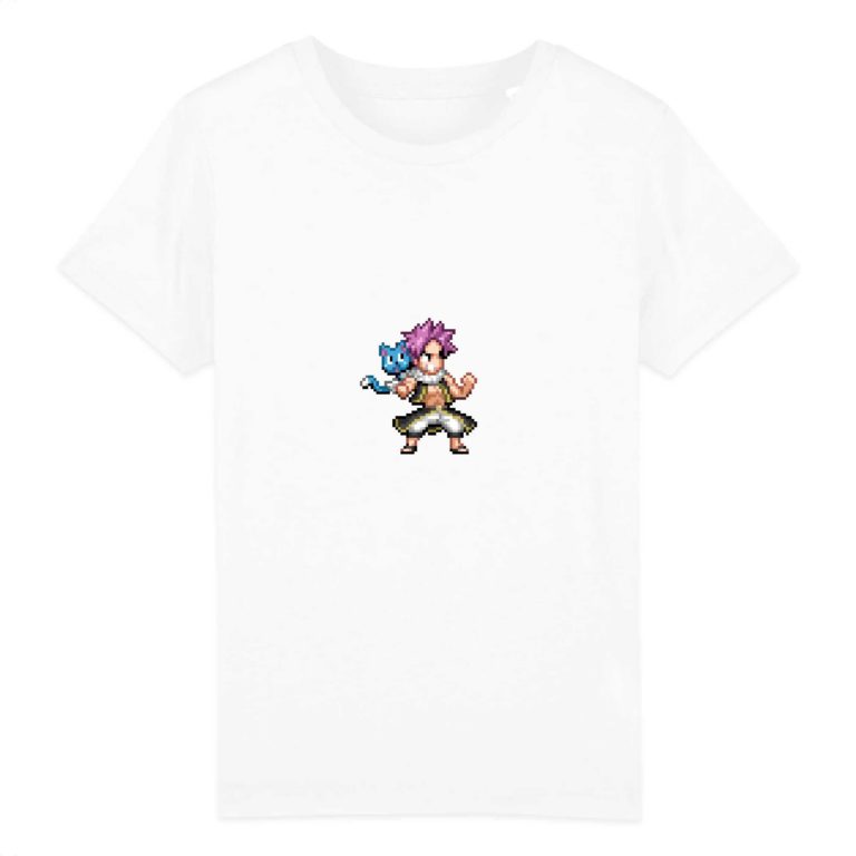 T-shirt 100% Coton Bio - Natsu and Happy - Enfant