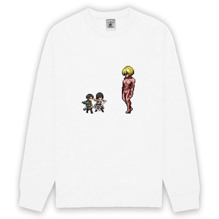 Sweat-shirt - Livai x Mikasa vs Annie - Unisexe