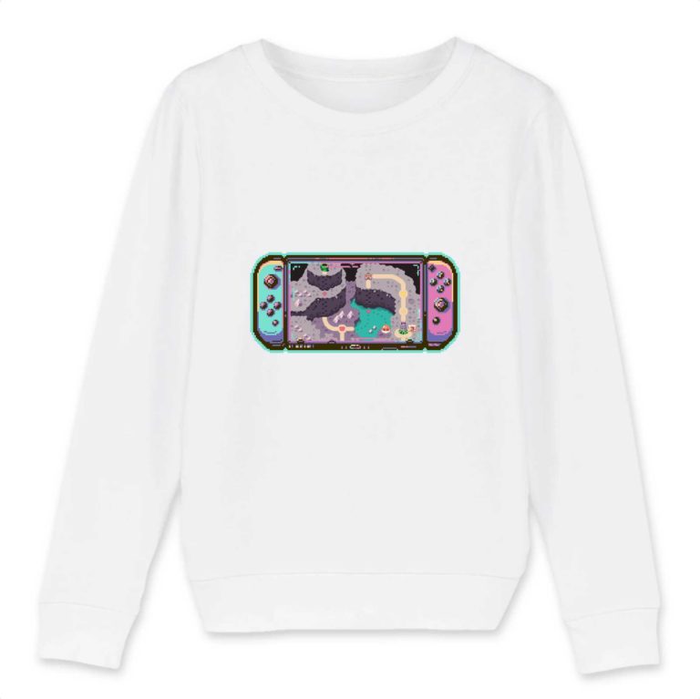 Sweat-shirt Bio - Switch - World 3 - Enfant