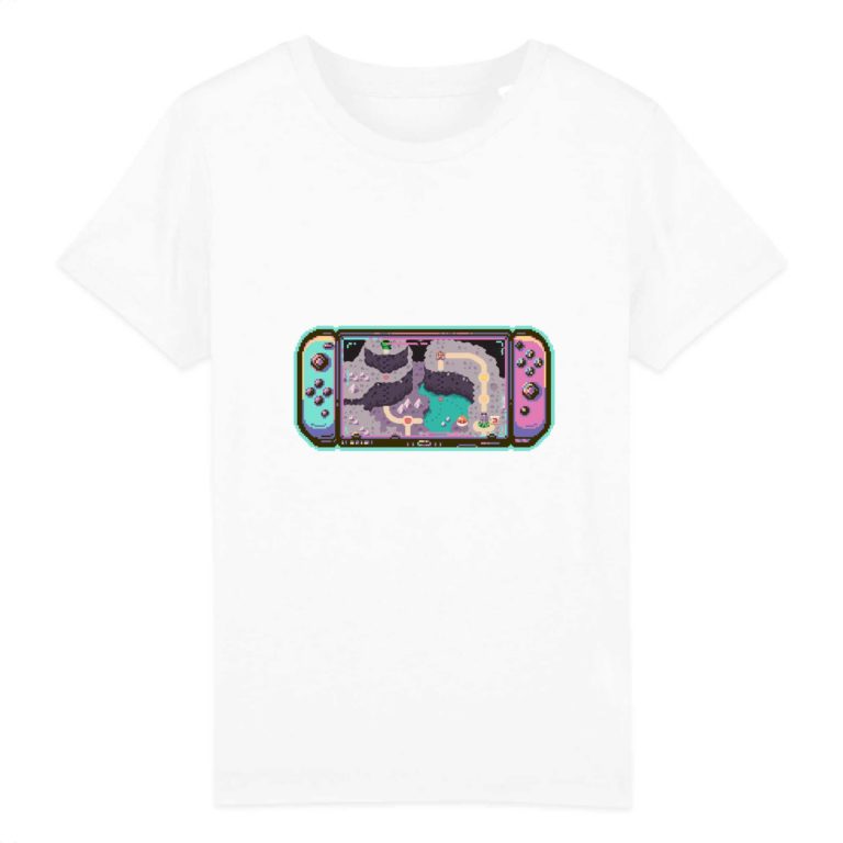 T-shirt 100% Coton Bio - Switch - World 3 - Enfant