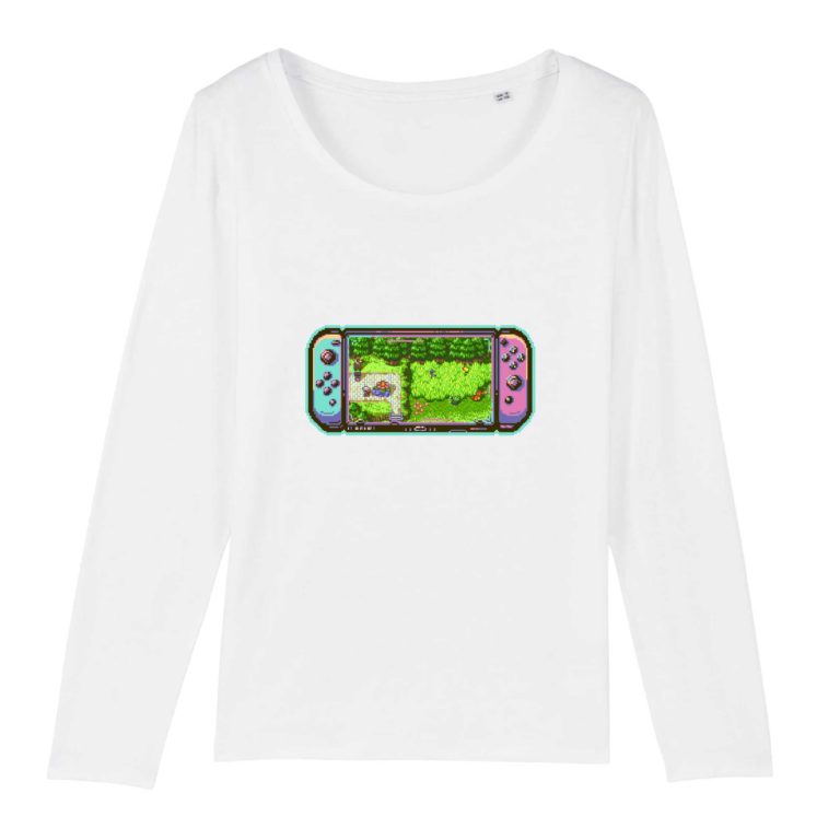 T-shirt manches longues 100% Coton Bio - Switch - Route 29 - Femme