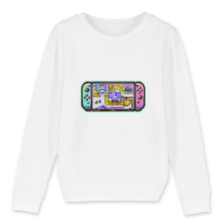 Sweat-shirt Bio - Switch - Lavanville - Enfant