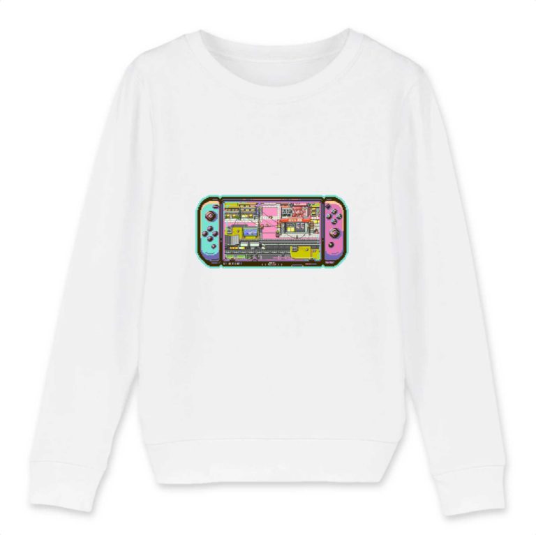 Sweat-shirt Bio - Switch - Doublonville - Enfant