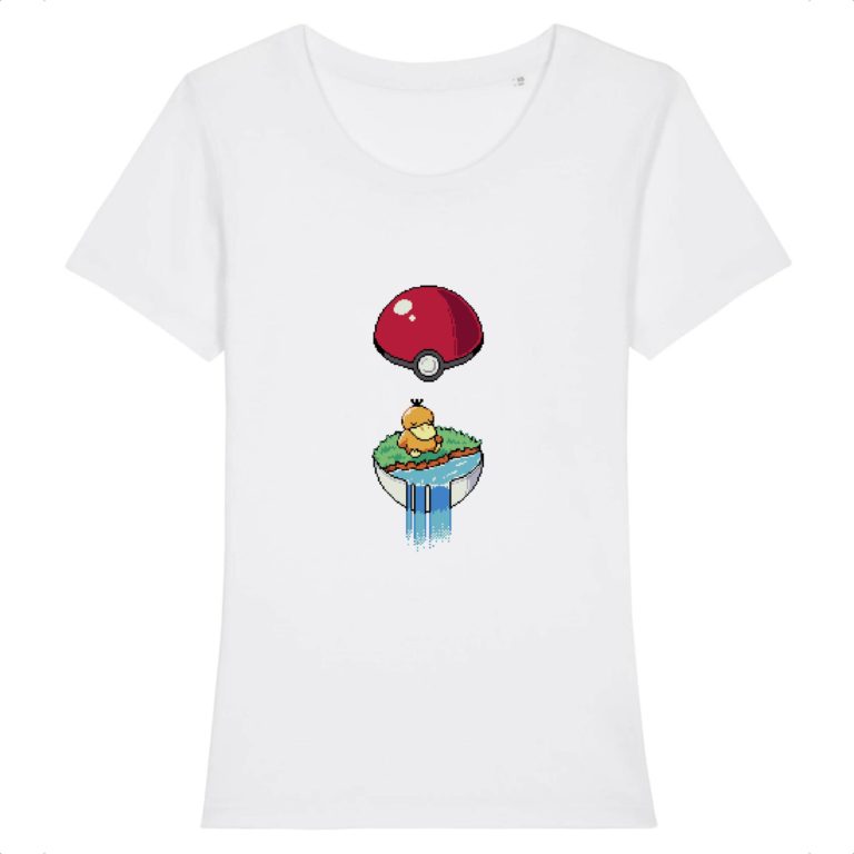 T-shirt 100% Coton Bio - Psycho PKM - Femme