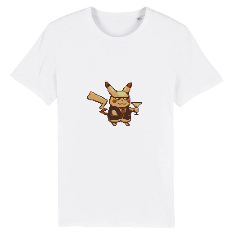 T-shirt 100% Coton Bio - Classy Pika - Homme