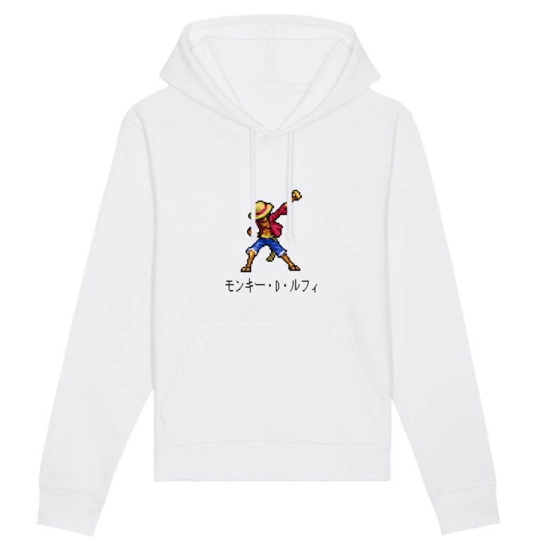 Sweat à capuche Bio - One Piece Monkey D. Luffy - Unisexe