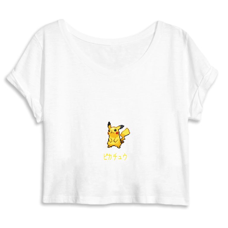 Crop Top 100% Coton Bio - Pika