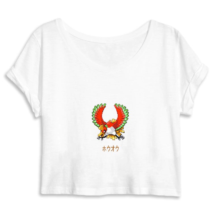 Crop Top 100% Coton Bio - Ho-Oh