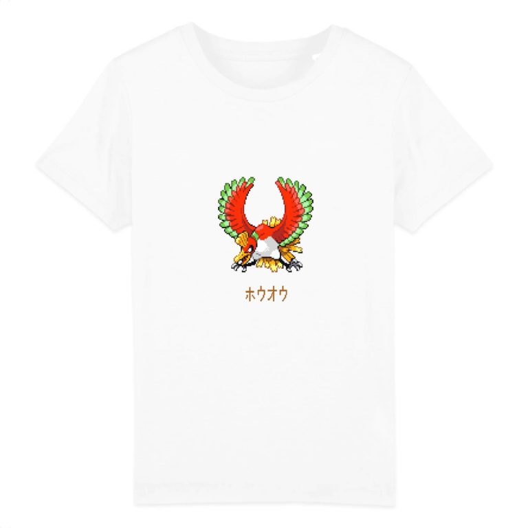 T-shirt 100% Coton Bio - Ho-Oh - Enfant