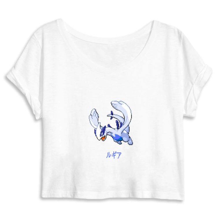 Crop Top 100% Coton Bio - Lugia