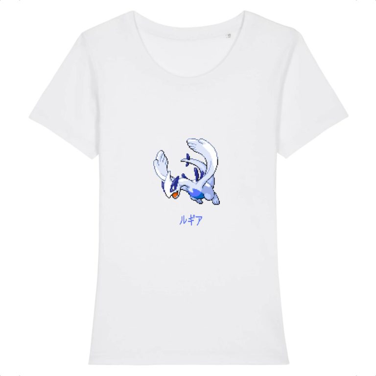 T-shirt 100% Coton Bio - Lugia - Femme