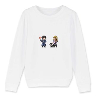 Sweat-shirt Bio - Roy Mustang x Riza Hawkeye - Enfant