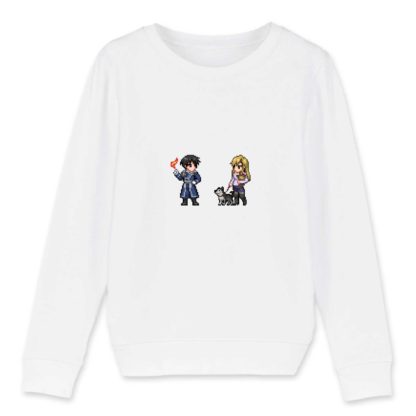 Sweat-shirt Bio - Roy Mustang x Riza Hawkeye - Enfant