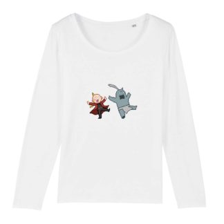 T-shirt manches longues 100% Coton Bio - Edward x Alphonse Elric - Femme