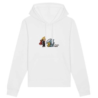 Sweat à capuche Bio - Edward x Alphonse Elric Brothers - Unisexe