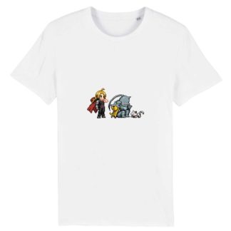 T-shirt 100% Coton Bio - Edward x Alphonse Elric Brothers - Homme