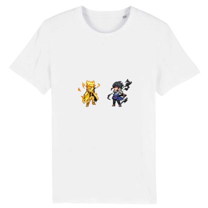 T-shirt 100% Coton Bio - Naruto x Sasuke - Homme