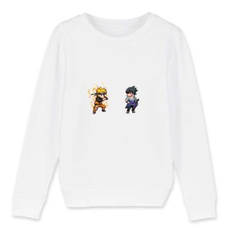 Sweat-shirt Bio - Naruto Uzumaki x Sasuke Uchiha - Enfant