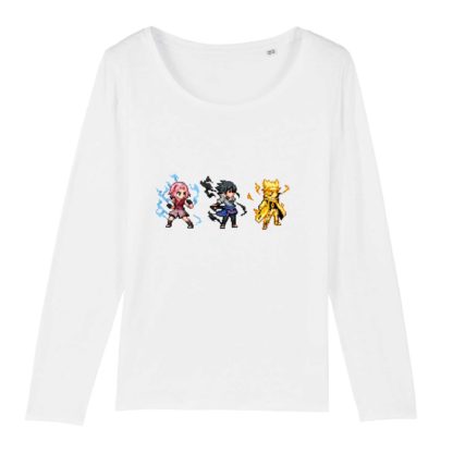 T-shirt manches longues 100% Coton Bio - Team Up - Femme