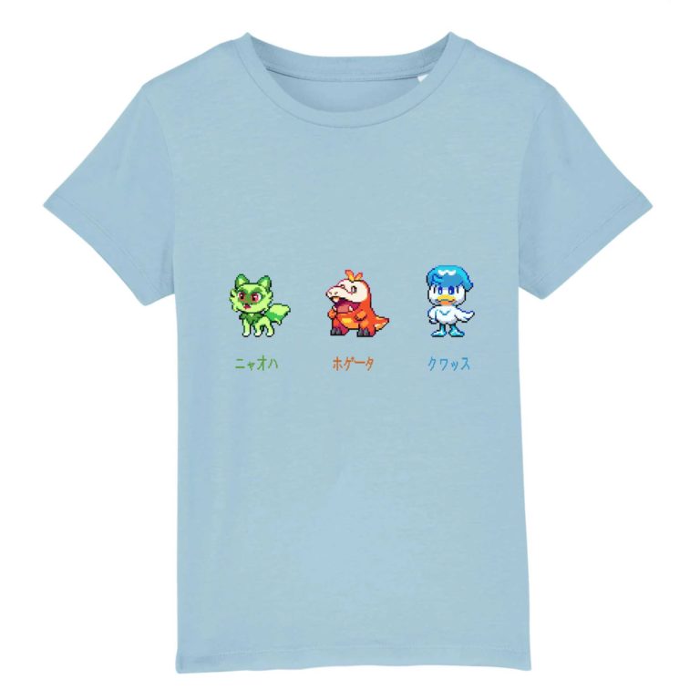 T-shirt 100% Coton Bio - Gen 9 Starter 1 - Enfant