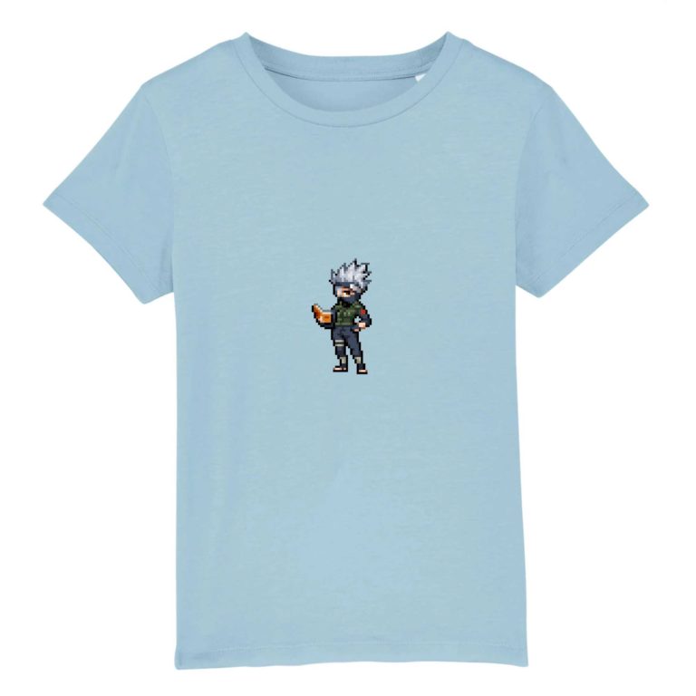 T-shirt 100% Coton Bio - Kakashi - Enfant