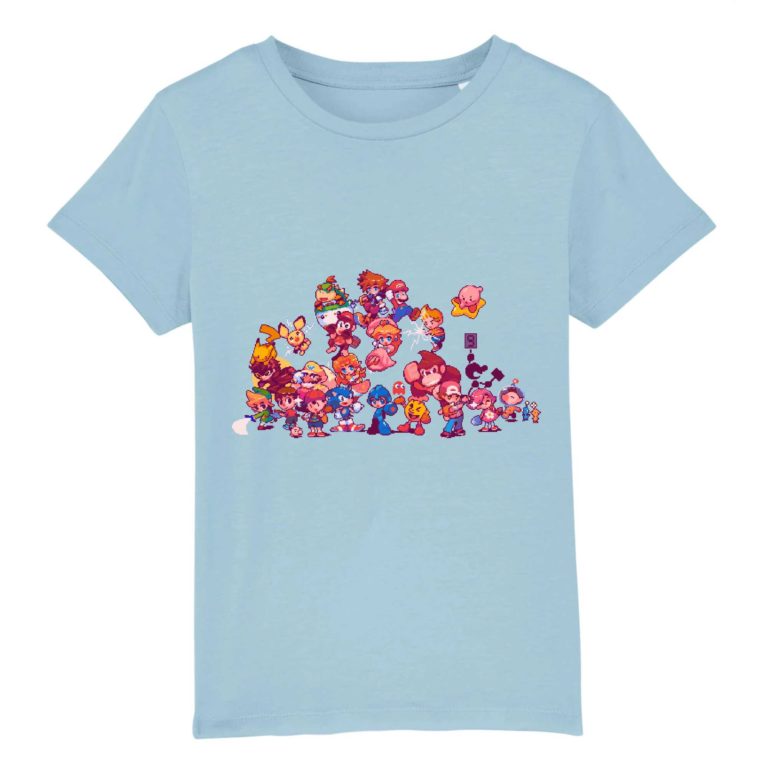 T-shirt 100% Coton Bio - Mascottes - Enfant